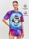 Женская пижама с шортами / ГОСПОЖА ГАЛАКТИКА | SPACE GIRL