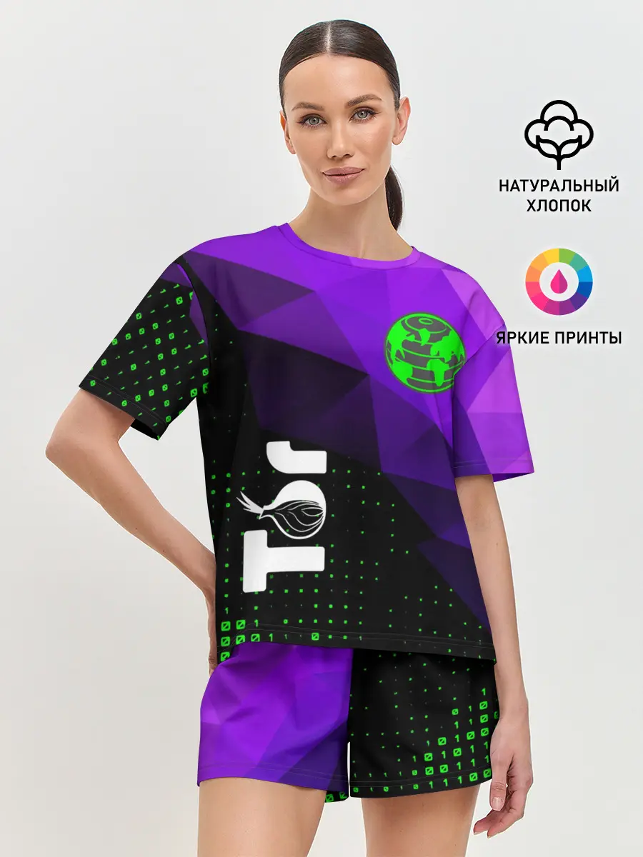 Женская пижама с шортами / ТОР / TOR PROJECT BROWSER