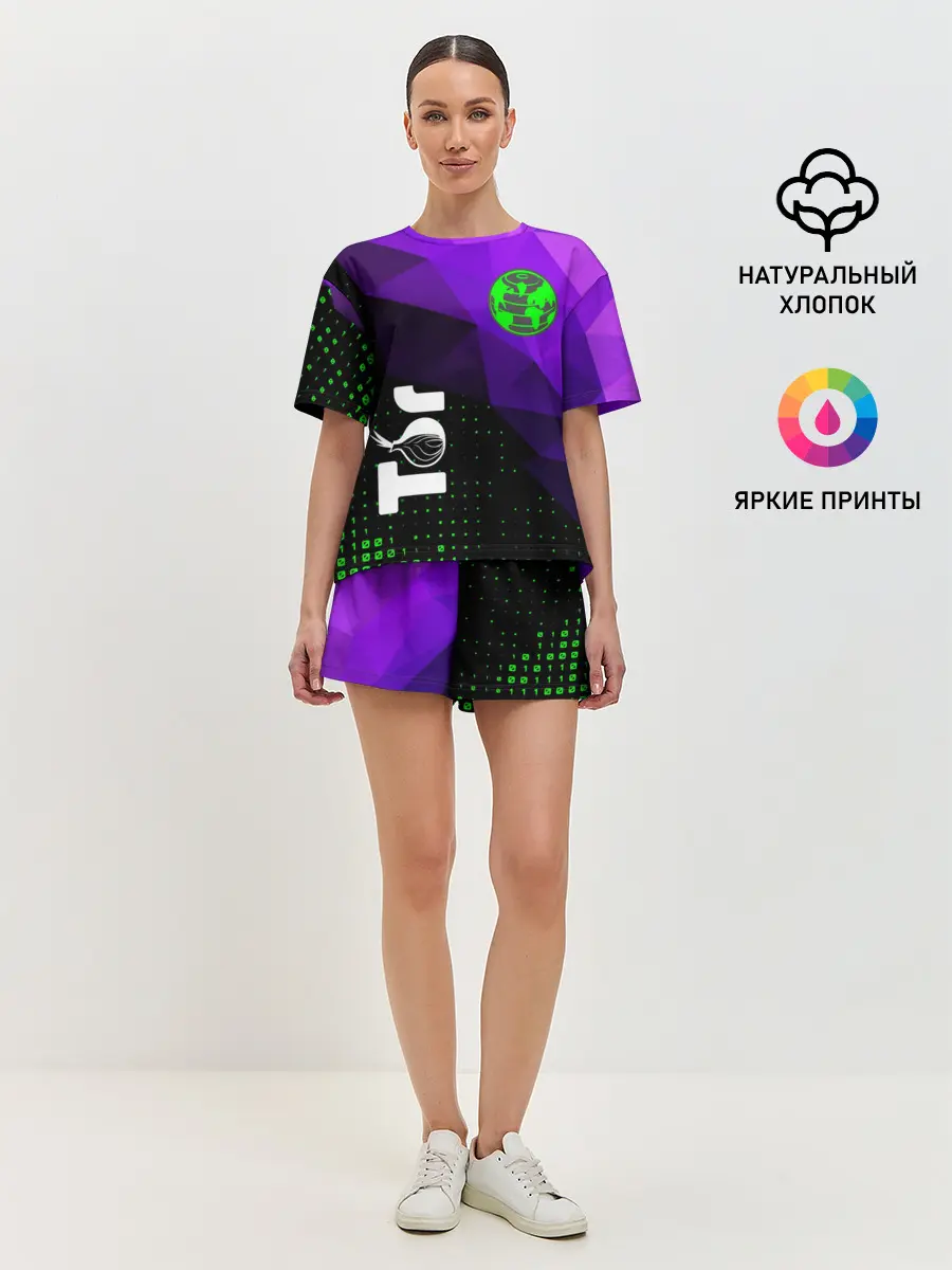 Женская пижама с шортами / ТОР / TOR PROJECT BROWSER