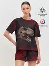 Женская пижама с шортами / T-REX | Динозавр | Dino