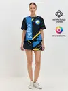 Женская пижама с шортами / PYTHON / ПАЙТОН