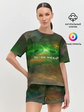 Женская пижама с шортами / BLACK MESA | HALF-LIFE