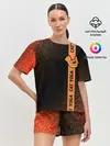 Женская пижама с шортами / Йога Кошка - Шум
