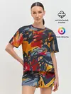 Женская пижама с шортами / Street Style