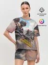 Женская пижама с шортами / Королевская битва | ПУБГ