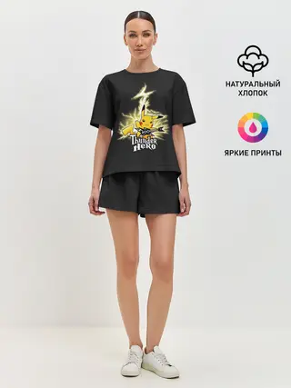 Женская пижама с шортами / Герой грома