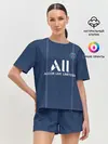 Женская пижама с шортами / Messi PSG Football