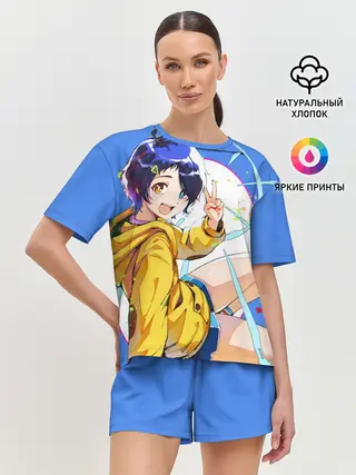 Женская пижама с шортами / Приоритет чудо-яйца