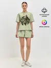 Женская пижама с шортами / Horror Bulbasaur