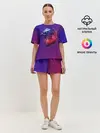 Женская пижама с шортами / Вольная птица