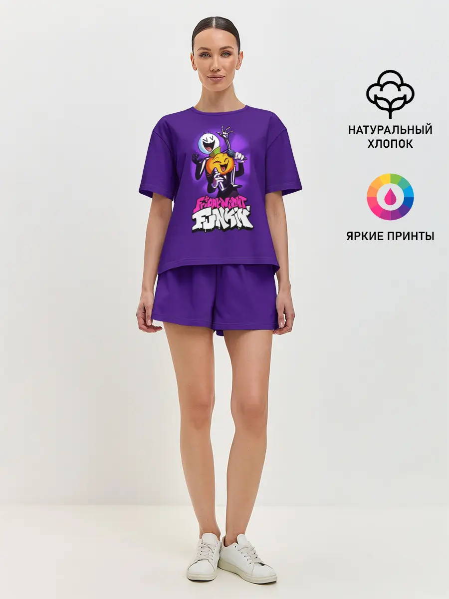 Женская пижама с шортами / FNF