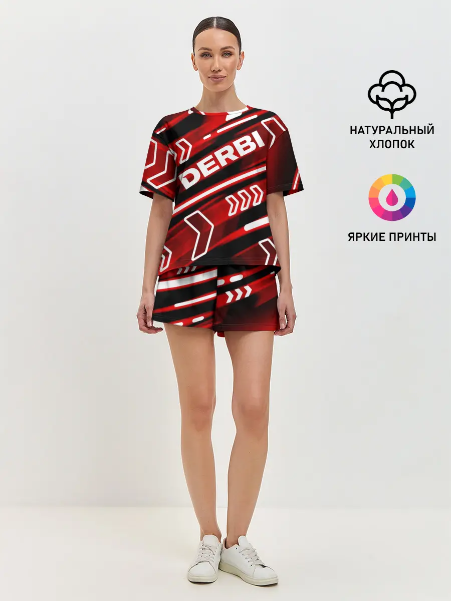 Женская пижама с шортами / DERBI / ДЕРБИ / SPORT