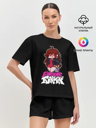 Женская пижама с шортами / ГЕРЛФРЕНД FNF