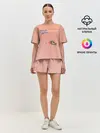 Женская пижама с шортами / Королевство и любовь Агата Кристи