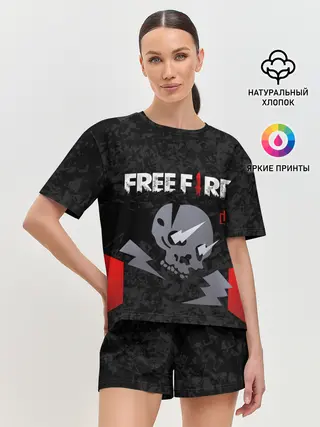 Женская пижама с шортами / FREE FIRE