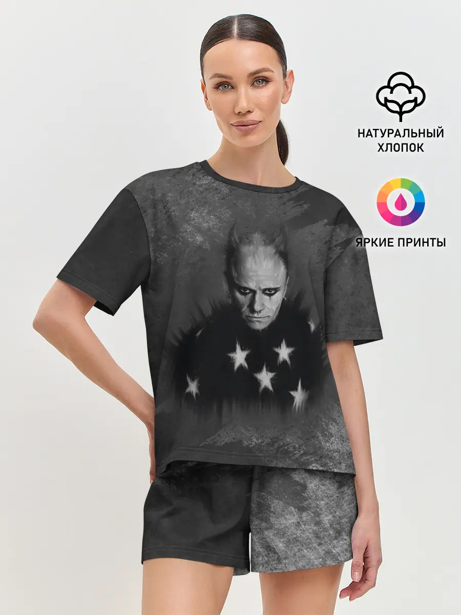 Женская пижама с шортами / Keith Charles Flint | Кит Флинт