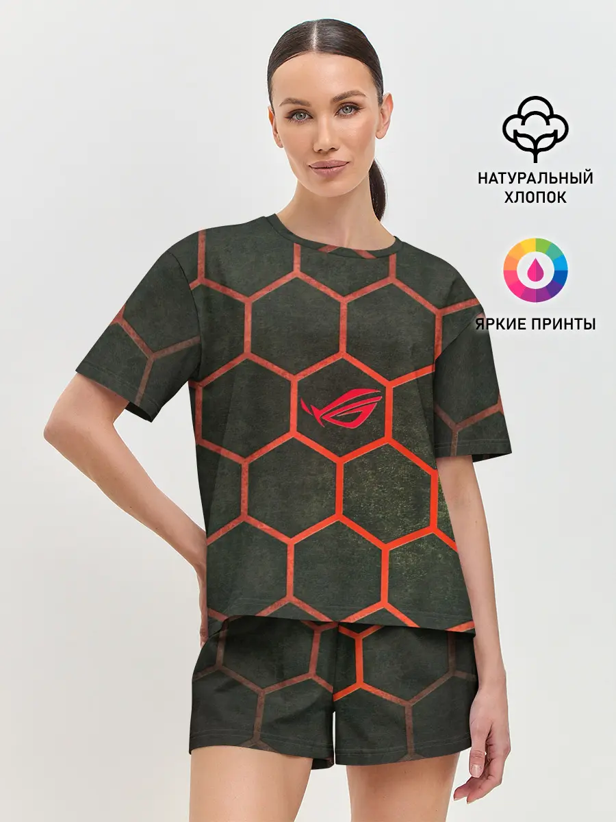 Женская пижама с шортами / ИГРОВОЙ МИР