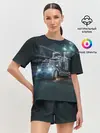 Женская пижама с шортами / Neo truck