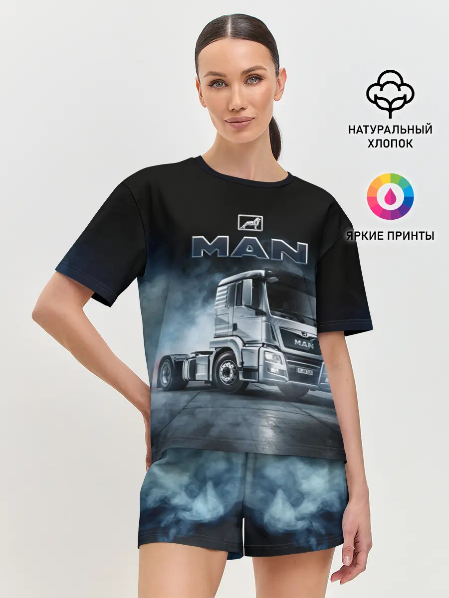 Женская пижама с шортами / Man фура