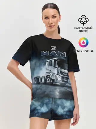 Женская пижама с шортами / Man фура