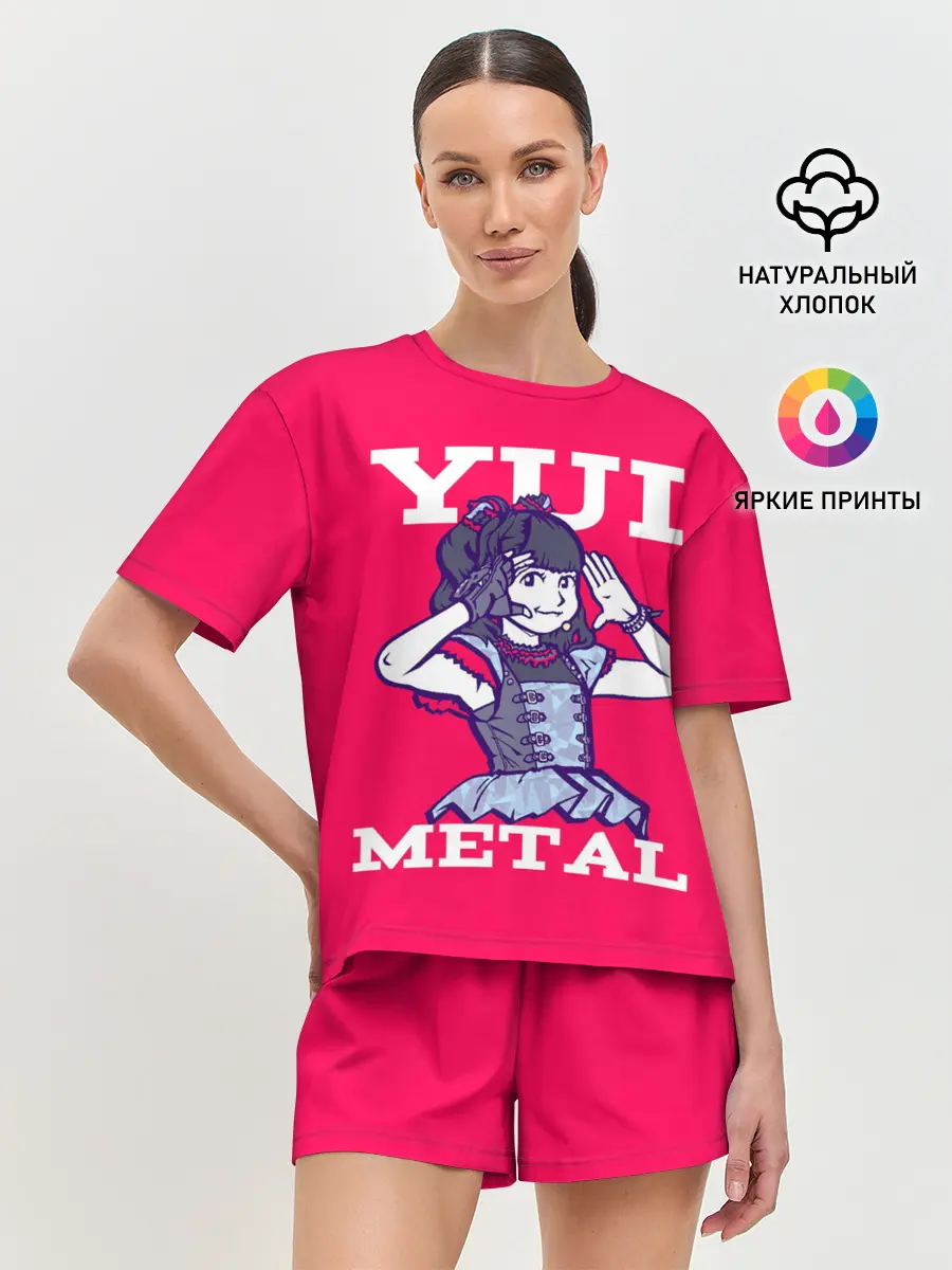 Женская пижама с шортами / Юи Метал