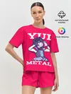 Женская пижама с шортами / Юи Метал