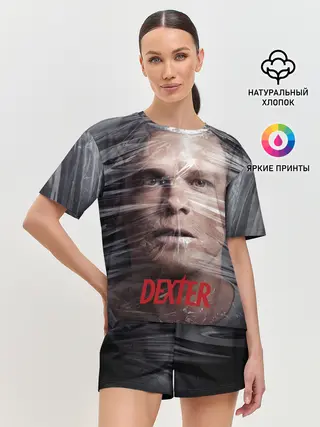 Женская пижама с шортами / Декстер Морган в пленке