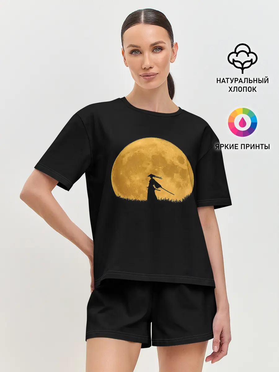 Женская пижама с шортами / Путь самурая