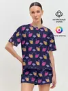 Женская пижама с шортами / Балерины в танце