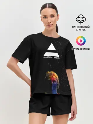 Женская пижама с шортами / MARS IS COMING 30StM