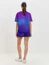 Женская пижама с шортами / Leather gradient