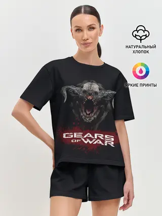 Женская пижама с шортами / MONSTER | GEARS OF WAR
