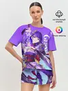 Женская пижама с шортами / Genshin Impact, Сёгун Райдэн