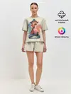 Женская пижама с шортами / Королева шахматной доски