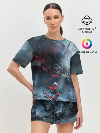 Женская пижама с шортами / Ай | Хранительница могил