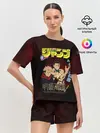Женская пижама с шортами / Итадори Юдзи и Тодо Аой Магическая битва