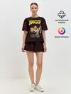Женская пижама с шортами / Итадори Юдзи и Тодо Аой Магическая битва