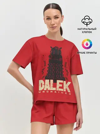Женская пижама с шортами / Dalek