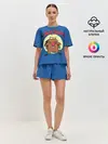 Женская пижама с шортами / Крутые Бобры
