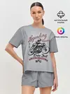 Женская пижама с шортами / Легендарный гонщик