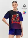 Женская пижама с шортами / Элизиум Блондинка КсЮ