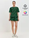 Женская пижама с шортами / Динозавры