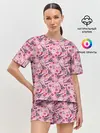 Женская пижама с шортами / Париж