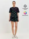 Женская пижама с шортами / PSG NEON | ПСЖ НЕОН
