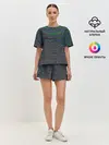 Женская пижама с шортами / Колючая проволока