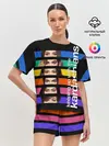Женская пижама с шортами / Семейство Кардашьян