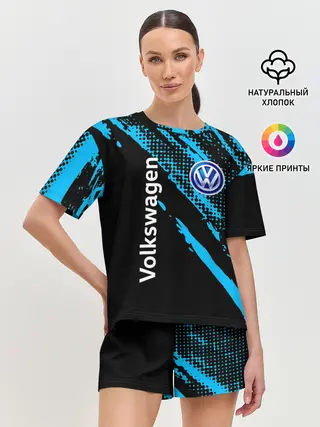 Женская пижама с шортами / Volkswagen / Фольксваген