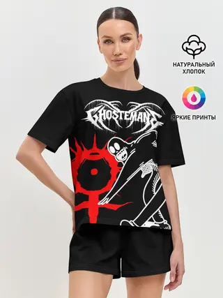 Женская пижама с шортами / GHOSTEMANE