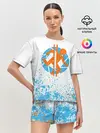 Женская пижама с шортами / PORTAL 2