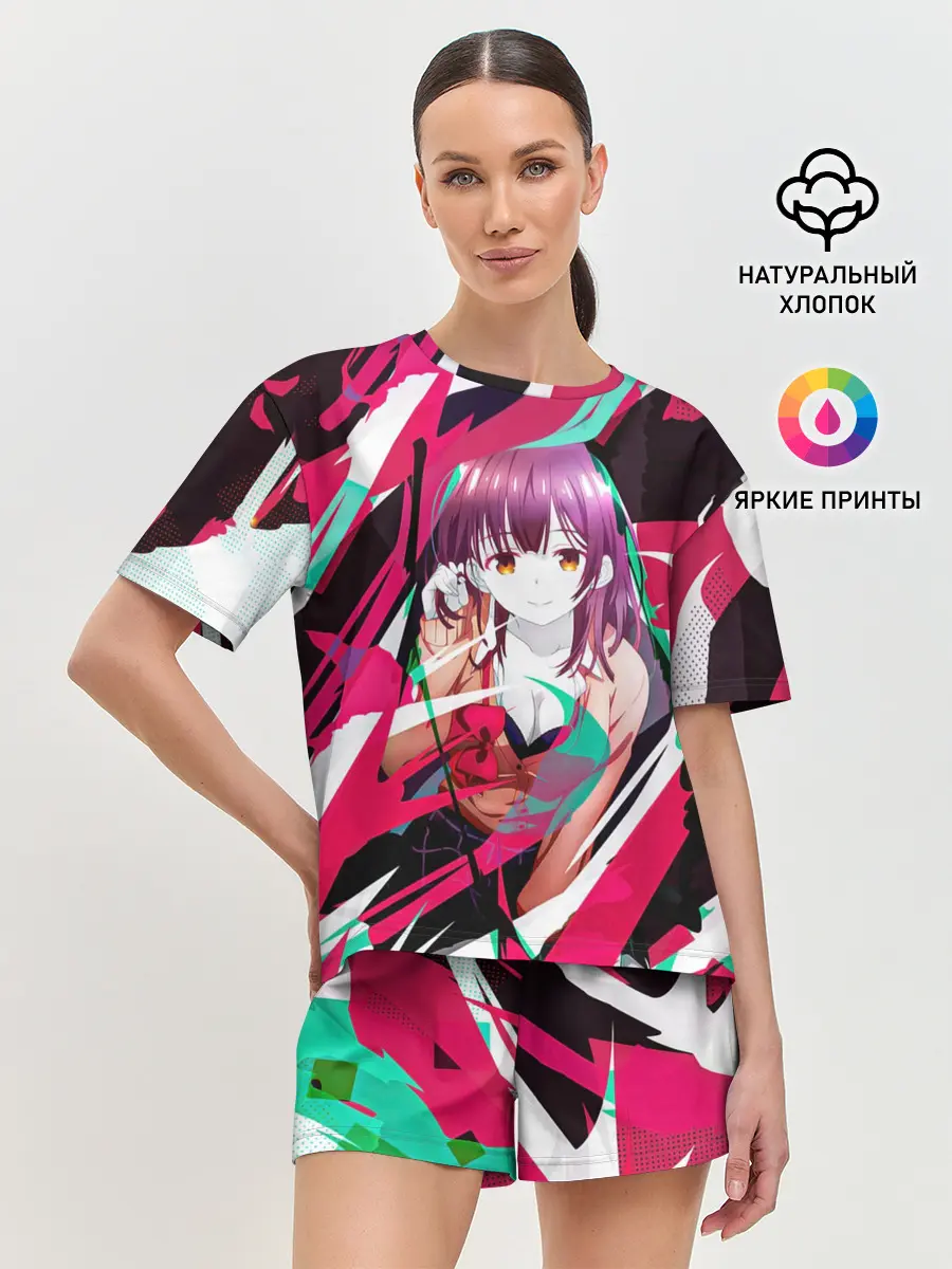 Женская пижама с шортами / Sayu Ogiwara